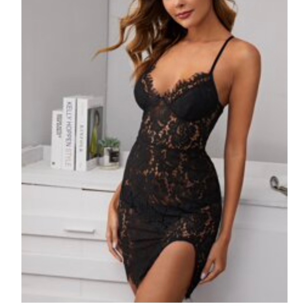 New Sexy black lace lingerie